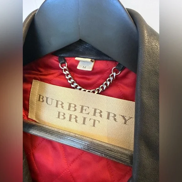 Burberry Brit Leather Jacket (Size M) - Picture 3 of 10